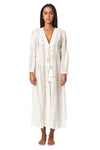 Women's Lace Kaftan Long Maxi Dress - La Moda Clothing