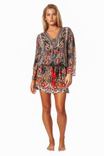 Eclectic Jungle Ethnic Style Summer Dress - La Moda Boho Resort & Swimwear