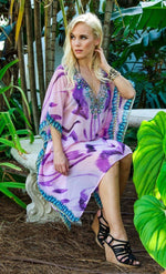 Luxury Sheer Beaded Kaftans Dresses and Tunics - Short Kaftans - Hot Boho Resort & Swimwear