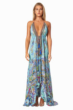 Poppy Garden Convertible 3 Way Maxi Dress Wholesale - La Moda Boho Resort & Swimwear