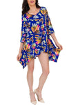 Sharkbite Hem Tunics - Asymmetrical Tunic Tops perfect for Resorts - Hot Boho Resort & Swimwear