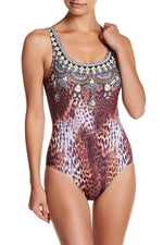 Women's One Piece U Neck Backless Swimsuits Bathing Suit Swimwear Beachwear - Hot Boho Resort & Swimwear